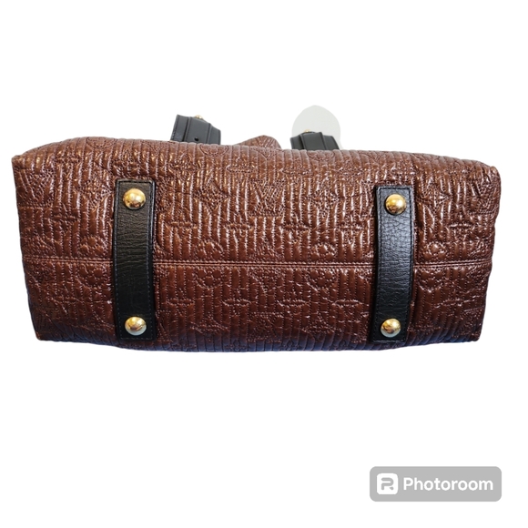 Louis Vuitton Shoulder Bag -2007 Collection Vintage Brown Leather - Picture 3 of 9